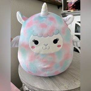 NWT- COLLECTIBLE SQUISHMALLOW WINONA THE RAINBOW LLAMA PEGACORN- 16”